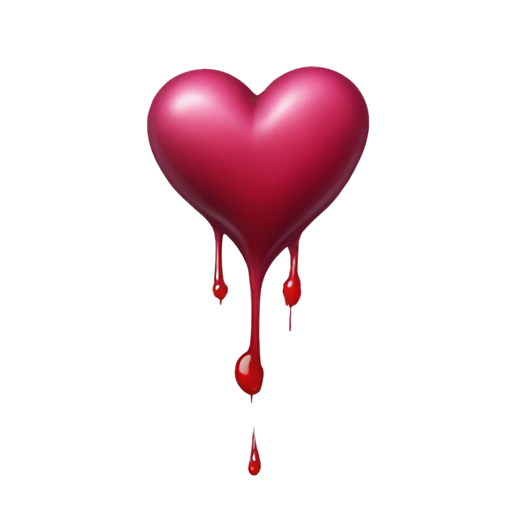 Bleeding heart emoji