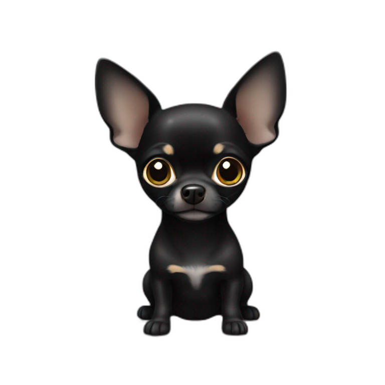 black-chihuahua emoji