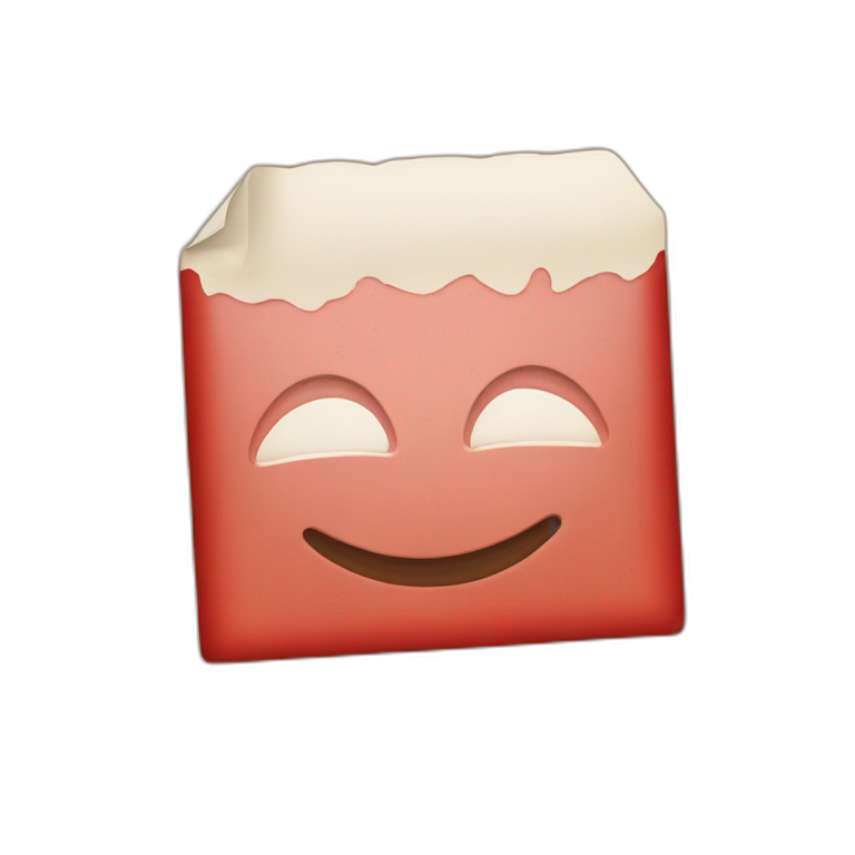 red stamp with word approved emoji