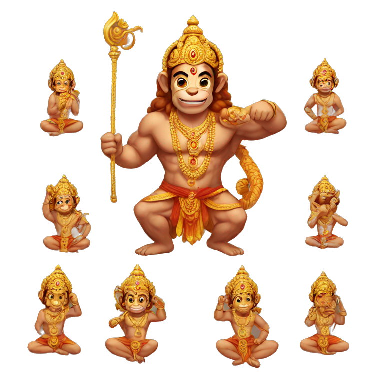 lord hanuman  emoji