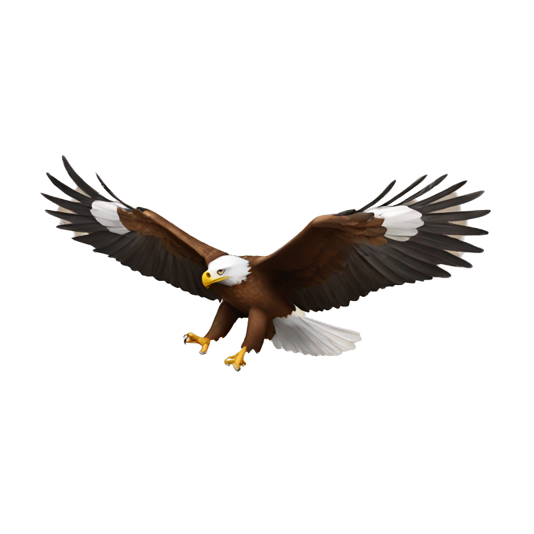 eagle flying emoji