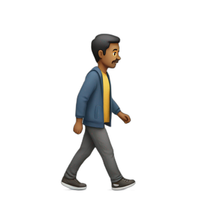 man walking  emoji
