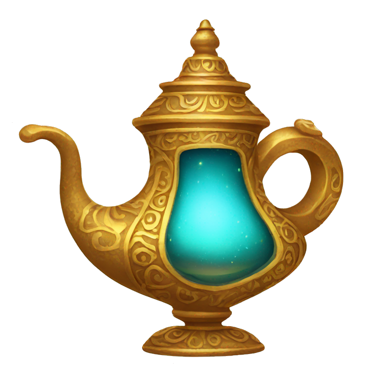 Aladdin's lamp emoji
