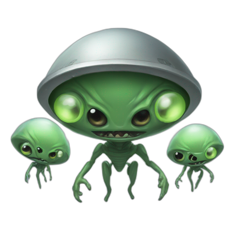 Aliens invasion emoji