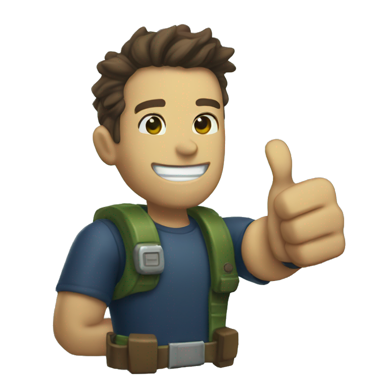 pip boy thumbs up emoji