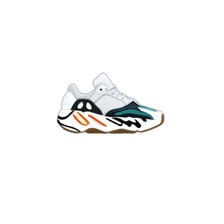 yeezy boost 700 wave runner emoji