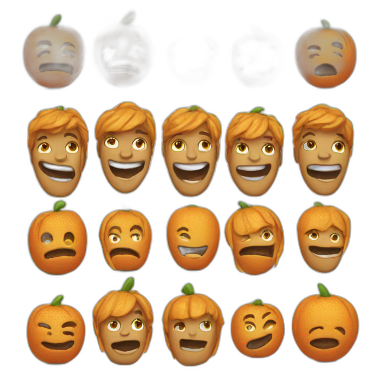 orange talent emoji