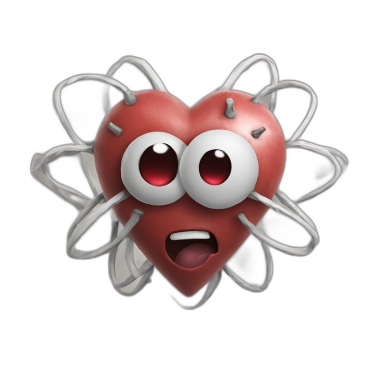 atomic heart emoji