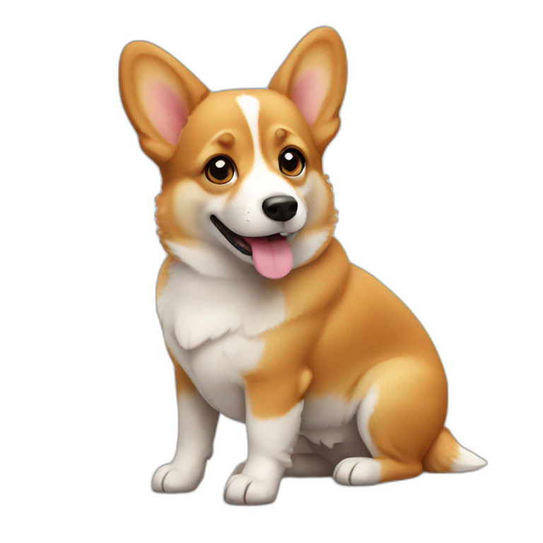 Cute little Corgi emoji