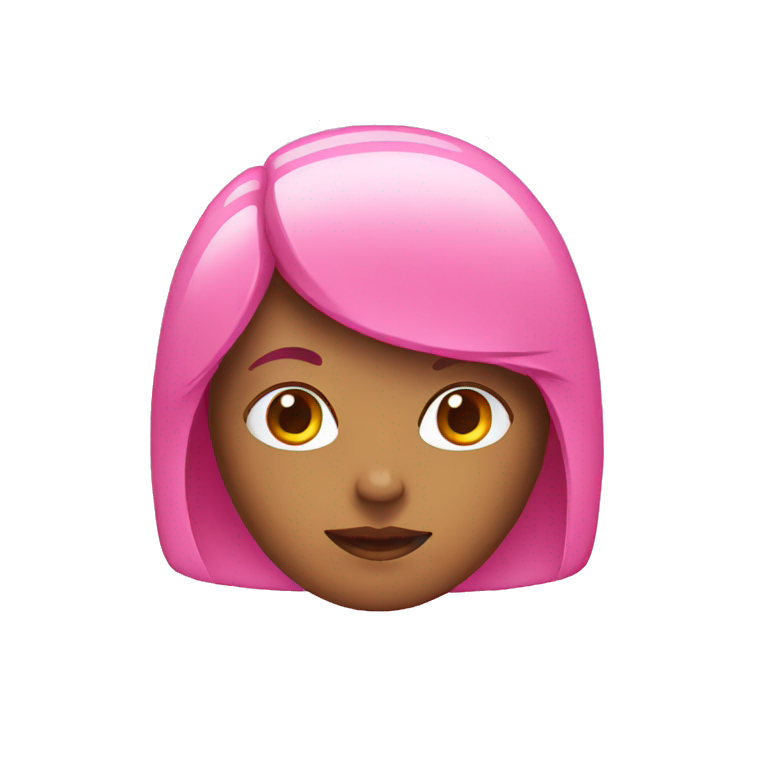 Pink emoji