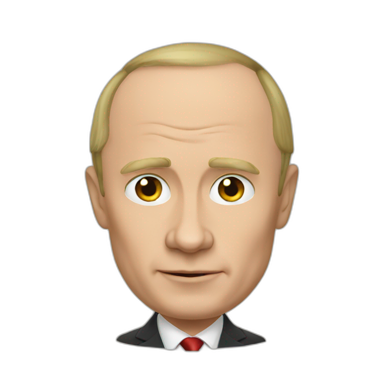 Putin sarcastic emoji