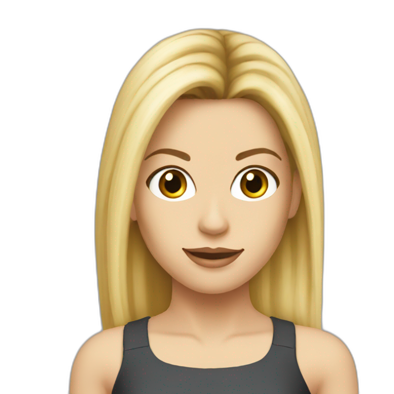 Young Sandra Bullock with blonde hair emoji