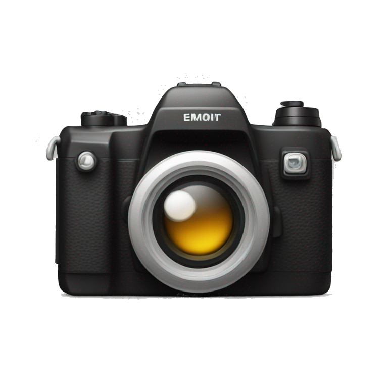 photo camera clicking flash emoji