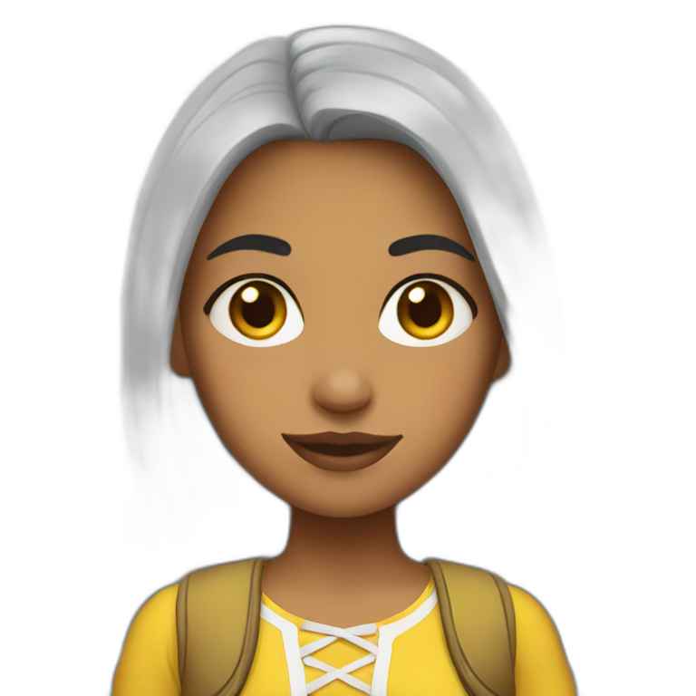 Colombian girl emoji