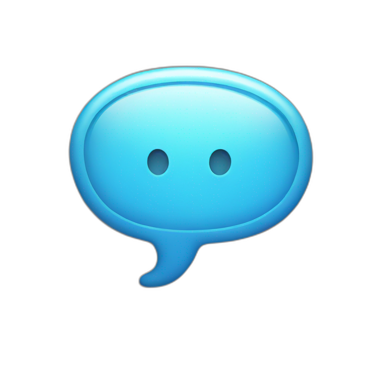 Chat Bubble emoji