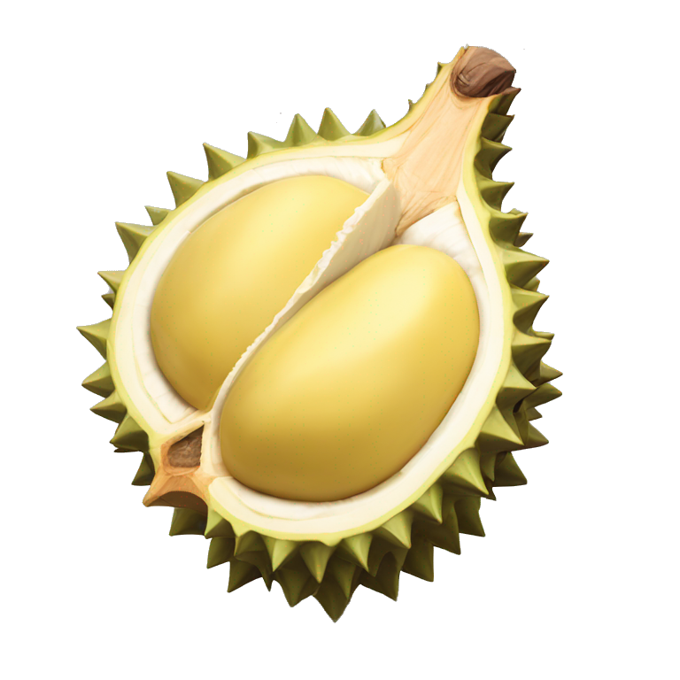 Durian pulut emoji