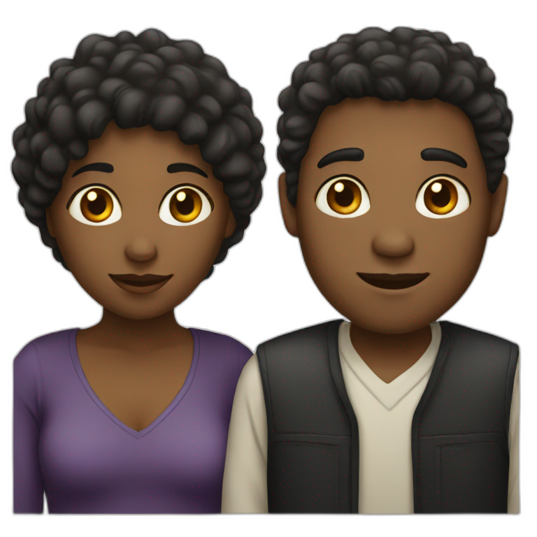 white-man-with-a-black-woman emoji