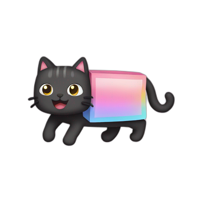 Nyan-cat emoji