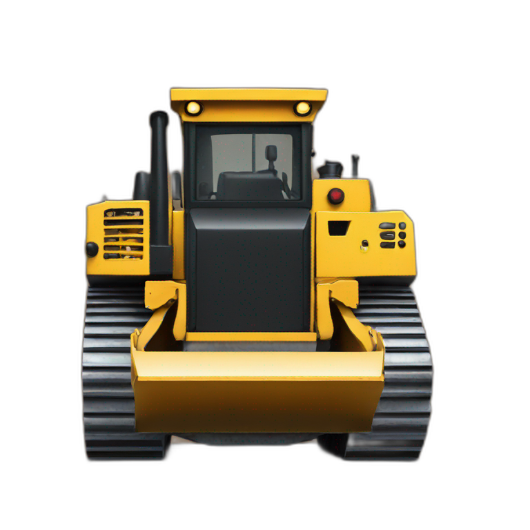 Remote-control-bulldozer emoji