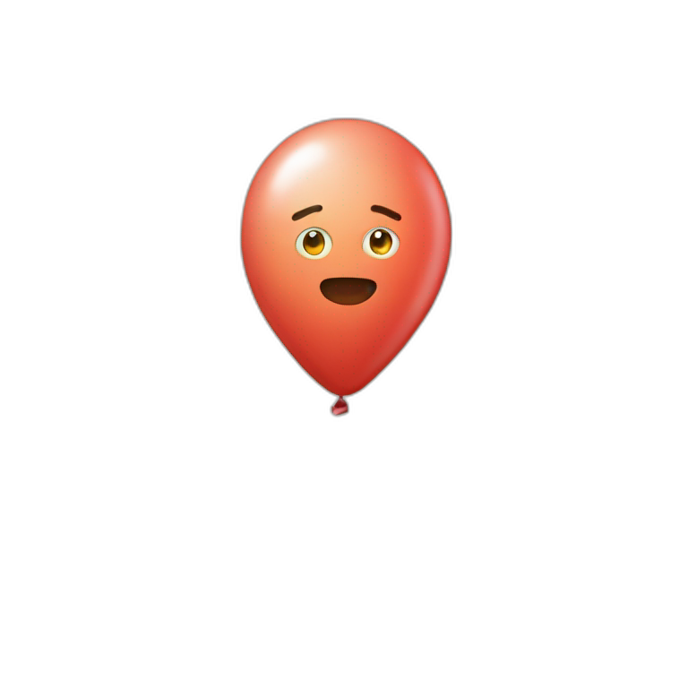 balloon like number 5 emoji