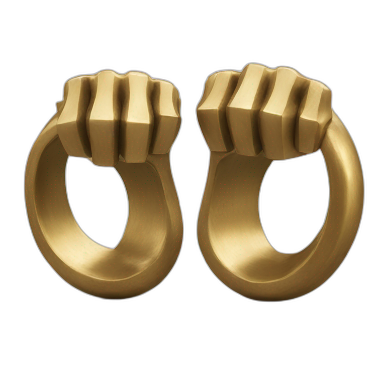 brass knuckles emoji