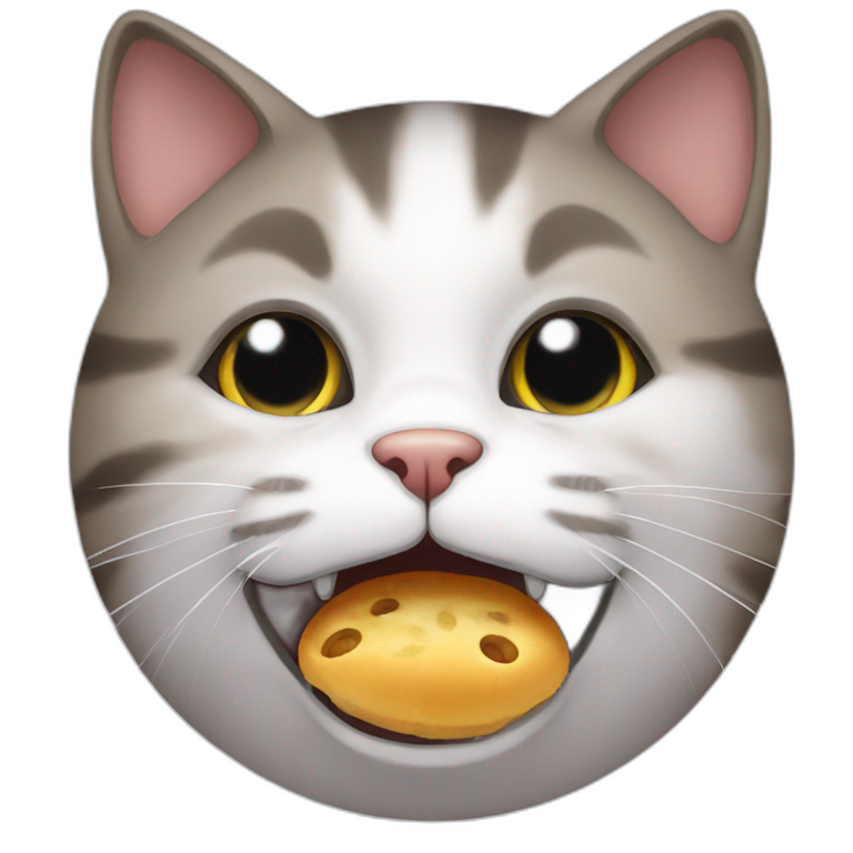 cat hungry emoji