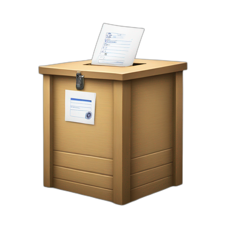 ballot box emoji