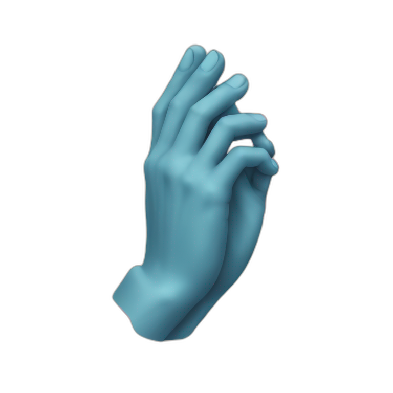 Praying hands emoji