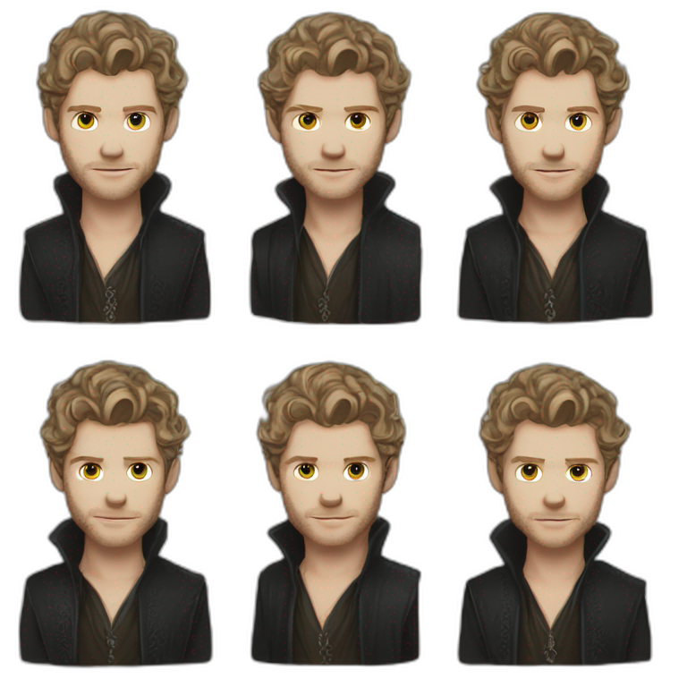 Klaus mikaelson Joseph morgan realistic detailed emoji