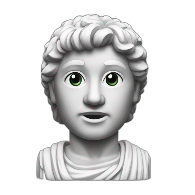 memoji roman empire statue emoji