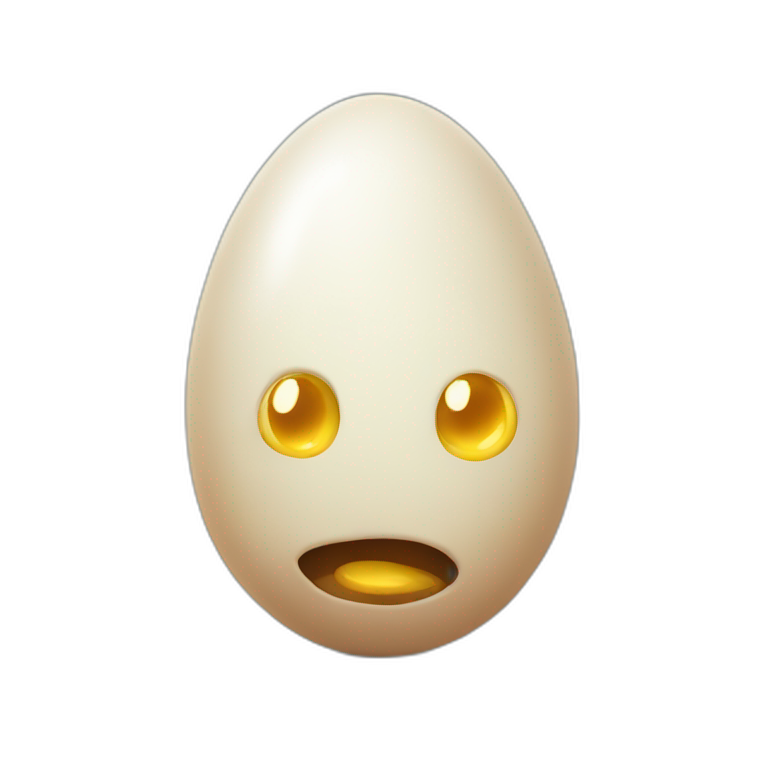Possessed Egg face  emoji