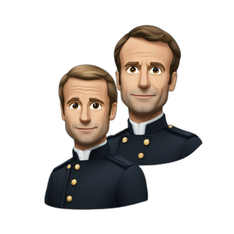Macron and Macron  emoji