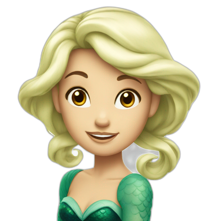 Ariel The Little Mermaid emoji