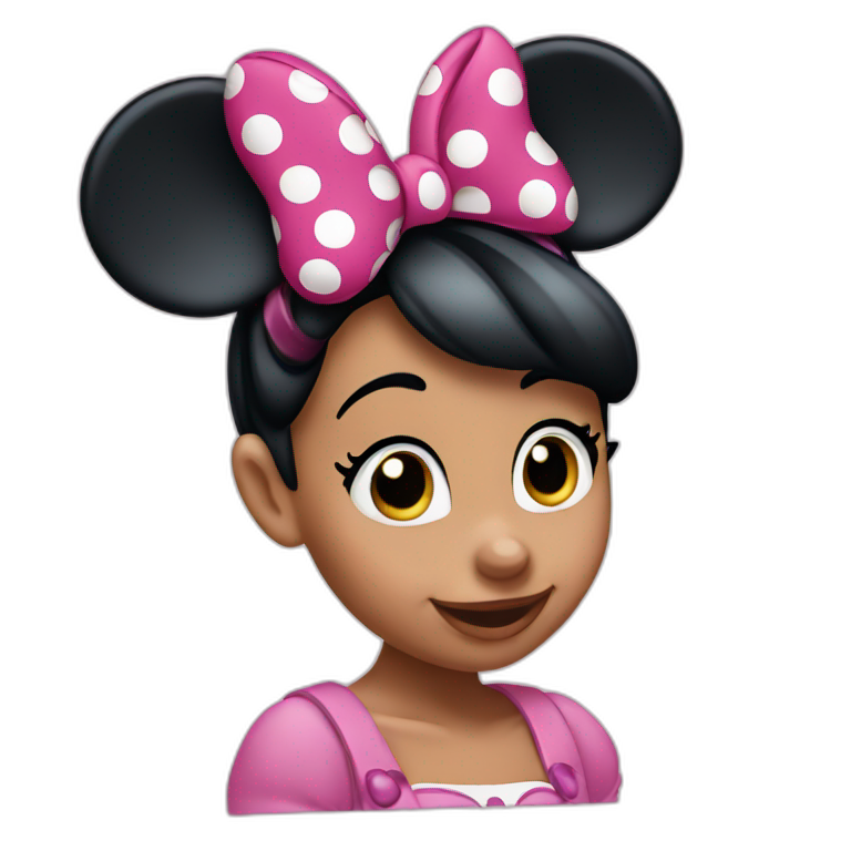 Minnie Mouse emoji