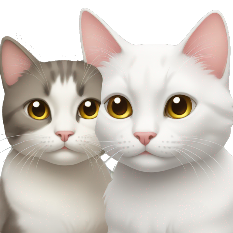 two cats emoji