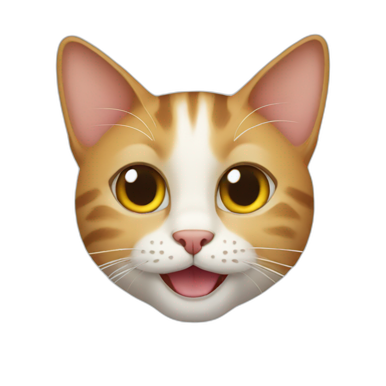 cat happy emoji