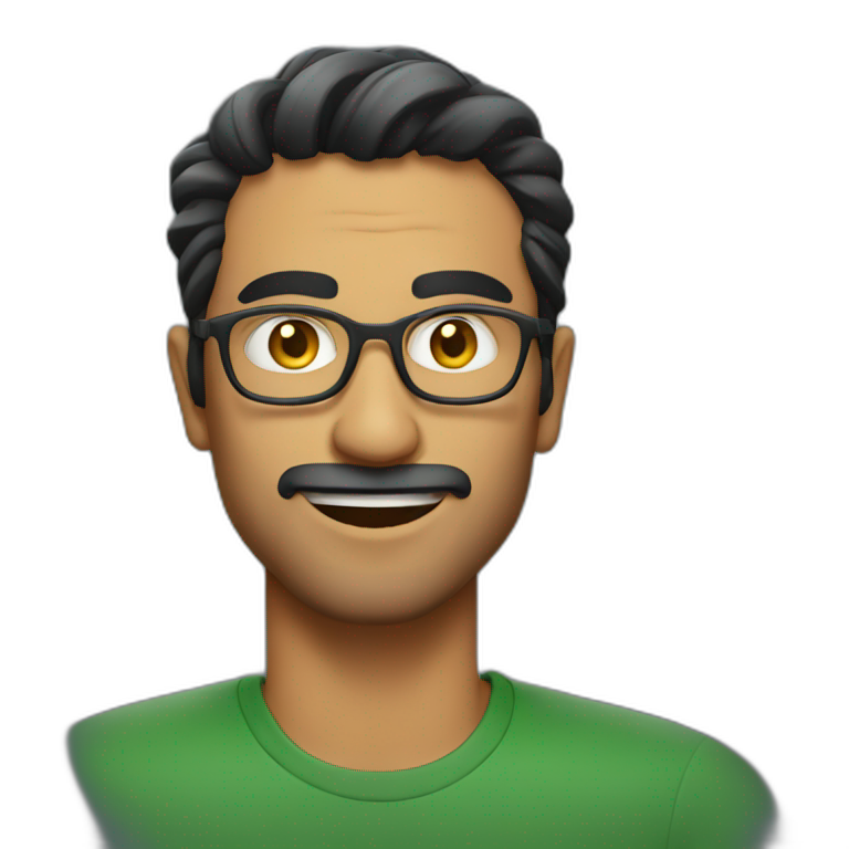 cool pakistani man winking emoji