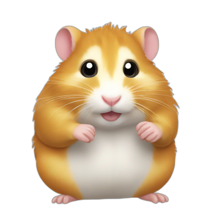 hamster-big-claw emoji