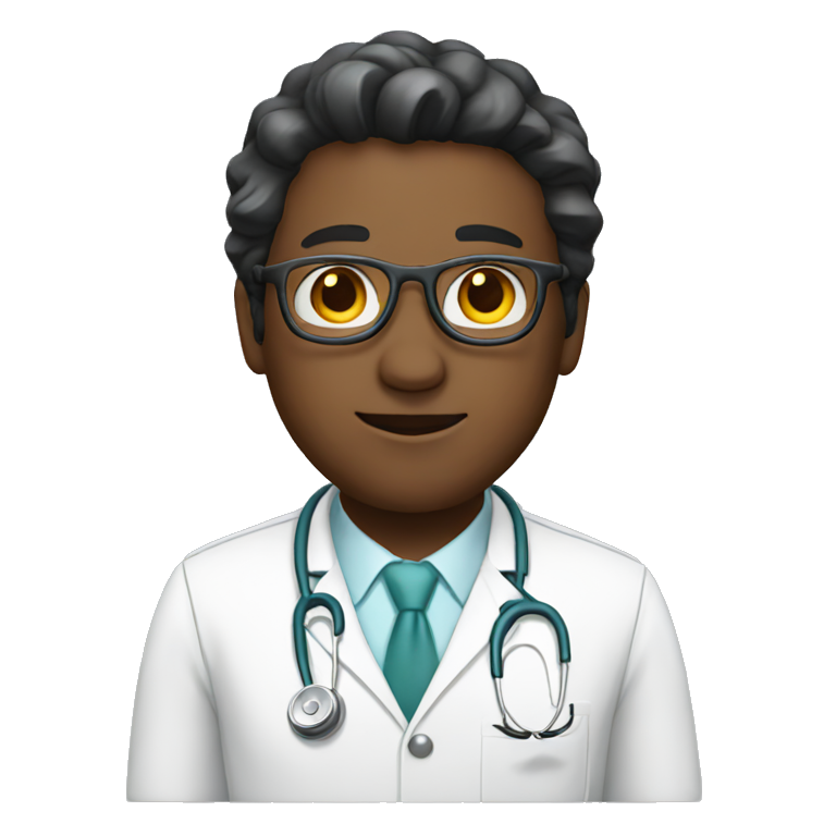 doctor in white clothes emoji