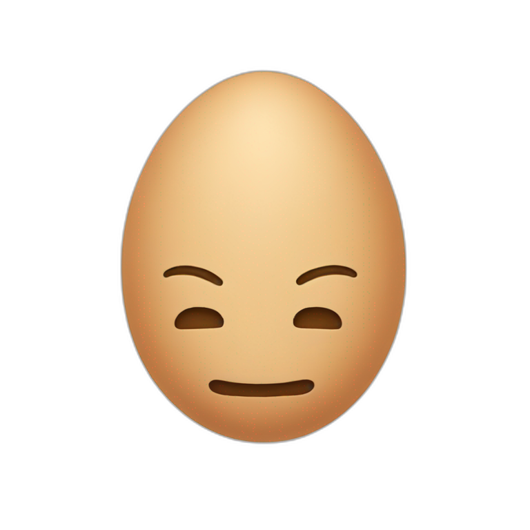 egg-on-the-head emoji