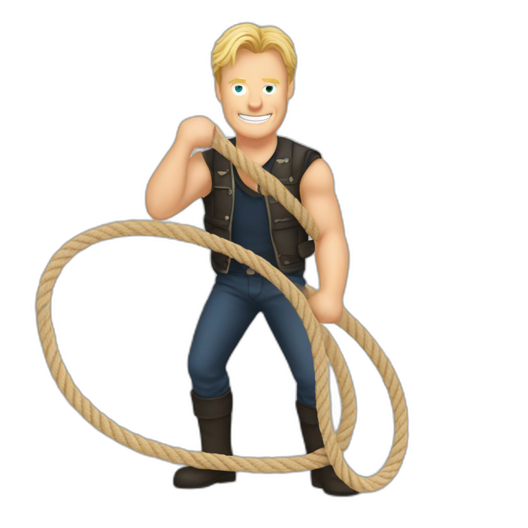 mark speight holding rope emoji