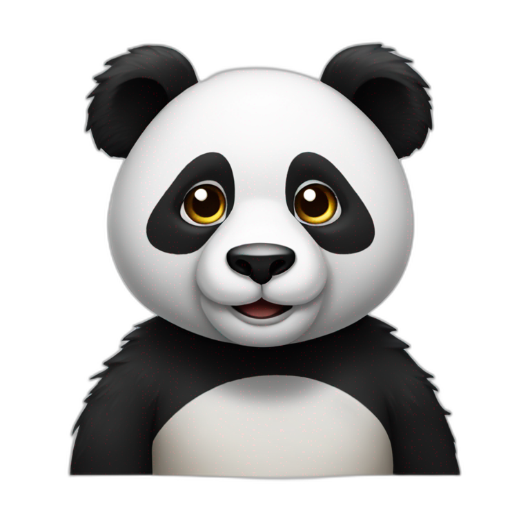 Panda tierno emoji