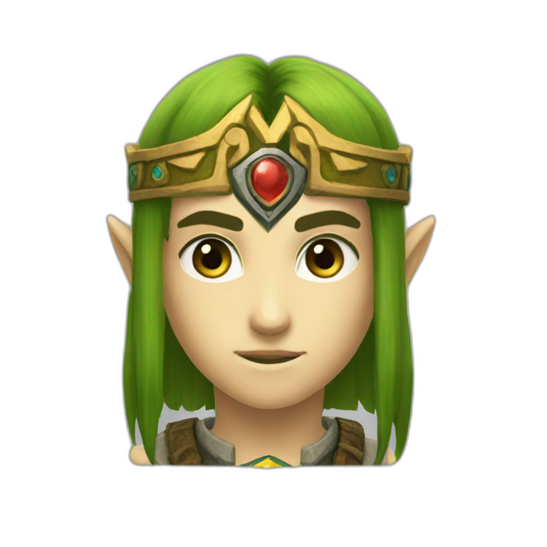 Zelda Twilight Princess logo emoji