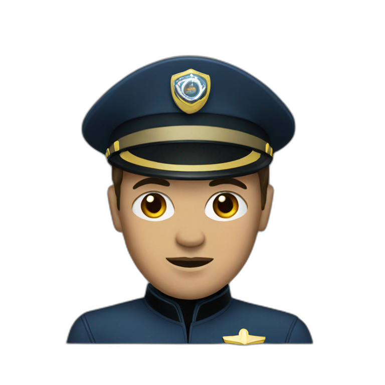 Officer starfleet emoji