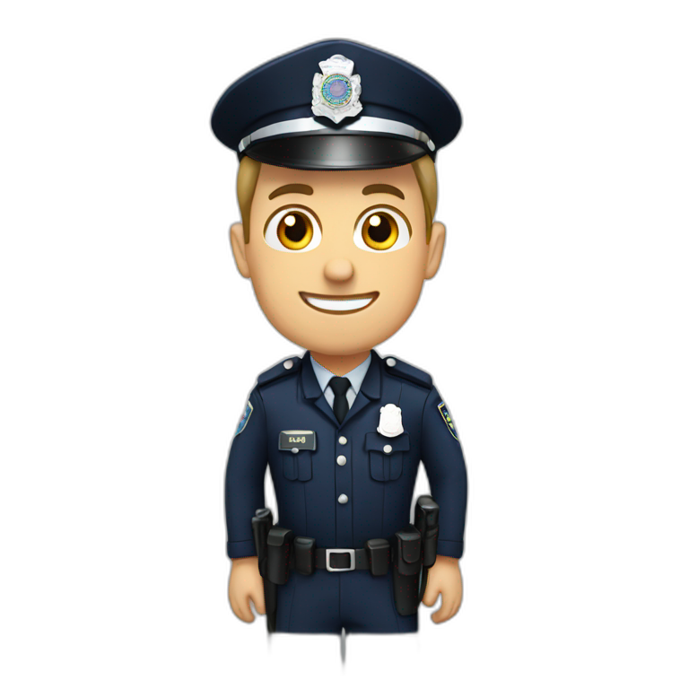 police officer uk emoji