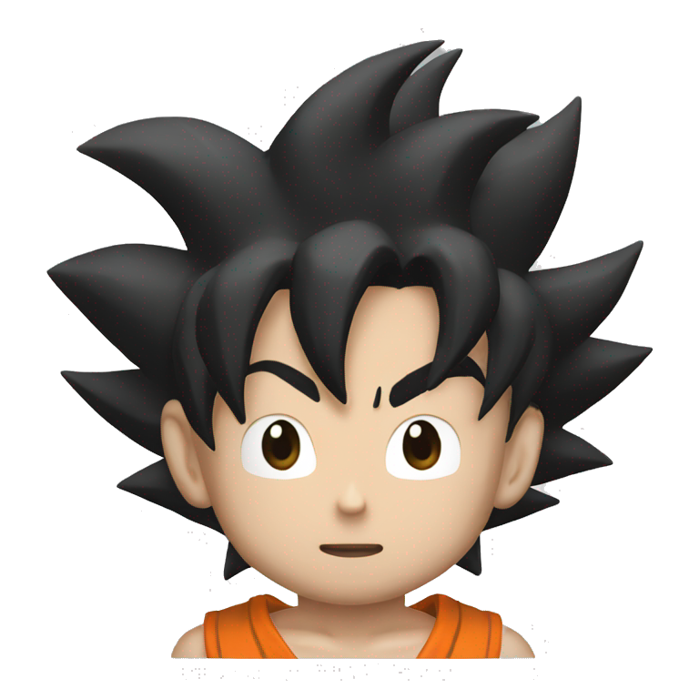 Goku from dragon ball z emoji