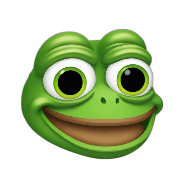Pepe the frog emoji