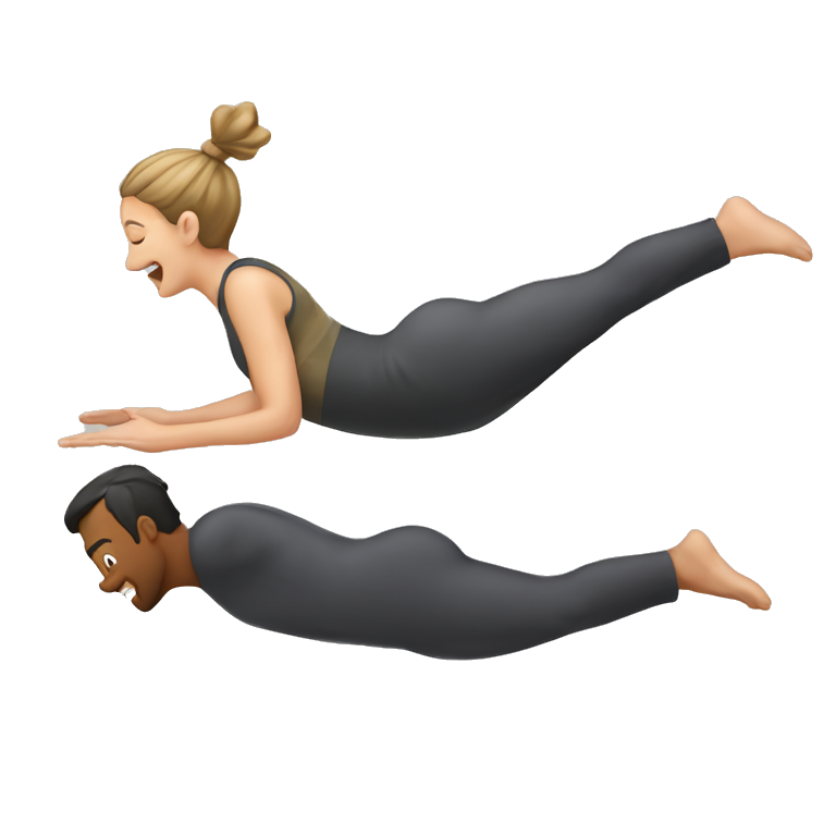Flying Pilates emoji