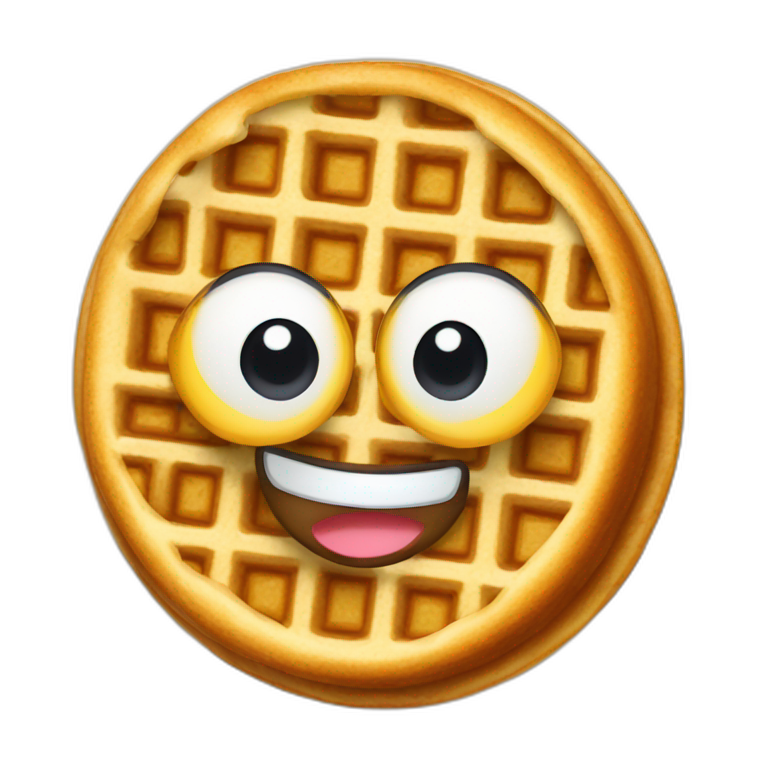 Buble waffle emoji