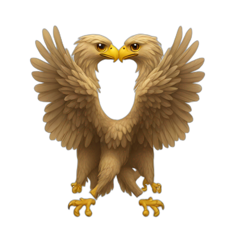 two-headed eagle emoji